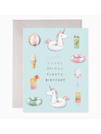 E. Frances Paper Studio Pool Party Birthday