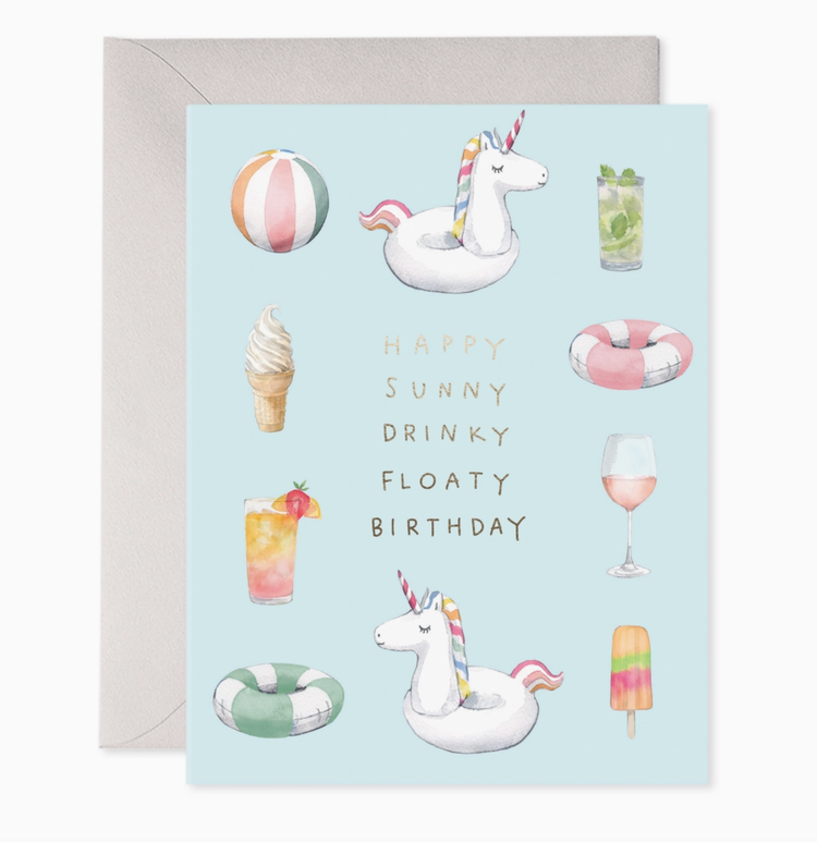 E. Frances Paper Studio Pool Party Birthday