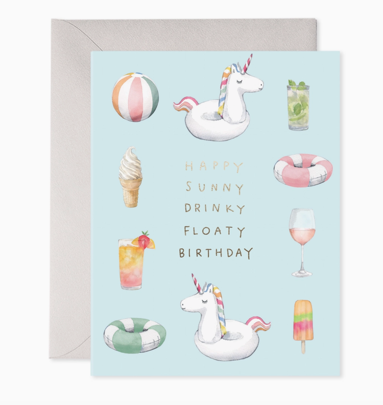 E. Frances Paper Studio Pool Party Birthday