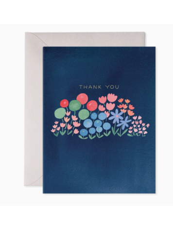 E. Frances Paper Studio Flower Patch Thank You
