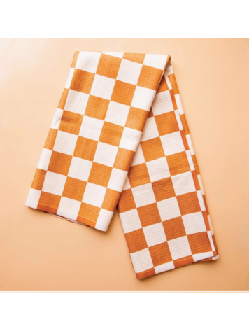 Sunshine Studios Checker Tea Towel