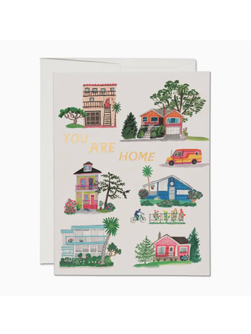 Red Cap Cards You Are Home