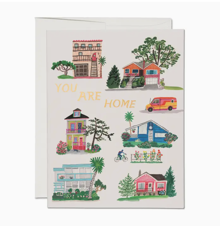 Red Cap Cards You Are Home