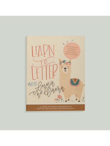 Paige Tate & Co. Learn to Letter with Luna the Llama