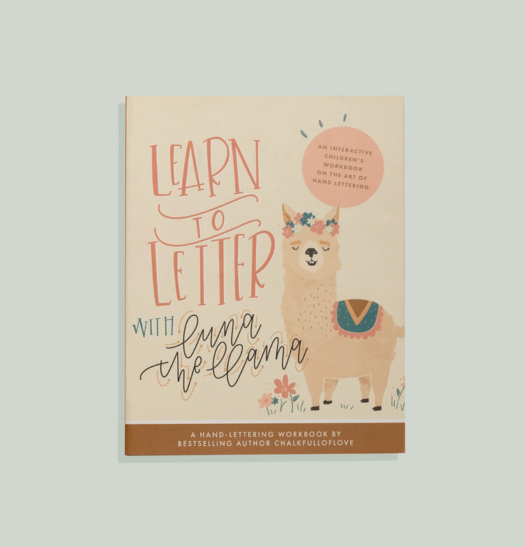 Paige Tate & Co. Learn to Letter with Luna the Llama