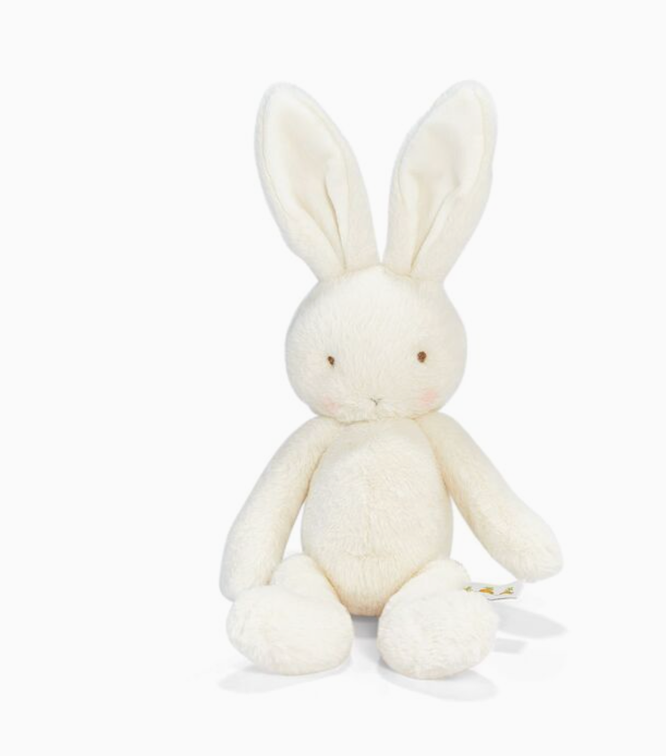 Bunnies By The Bay Bun Bun Bunny Basket - Cream