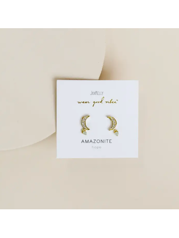 JaxKelly Moon Drop - Amazonite