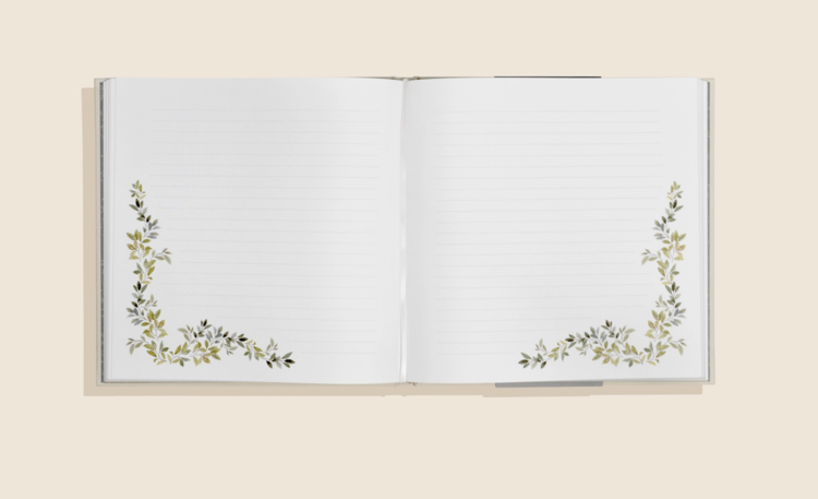 Paige Tate & Co. Wedding Guest Book