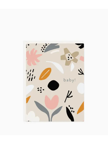 Ramona & Ruth Baby Floral Mini Card