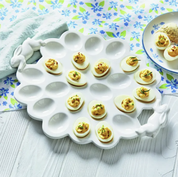 tag Bunny Egg Platter