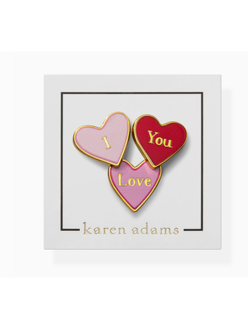 Karen Adams Designs Heart Enamel Pins