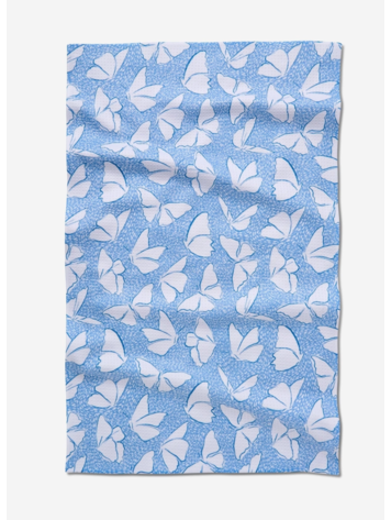 Geometry Fly Away Butterfly Tea Towel