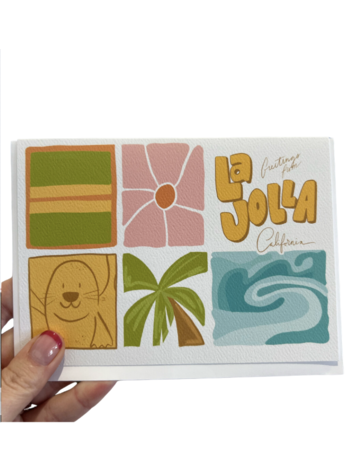Sweet Paper Custom Hi La Jolla Card