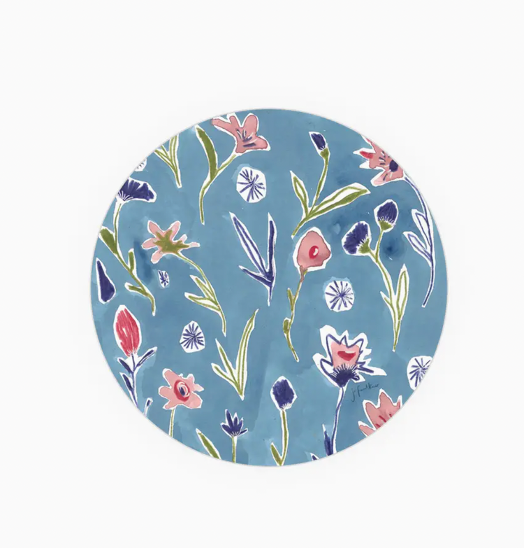 Seedlings Ditzy Flowers Coaster