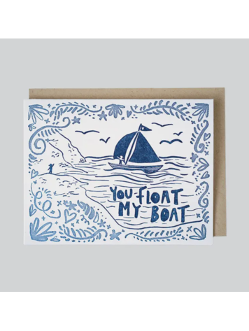 Folio Press & Paperie Float My Boat