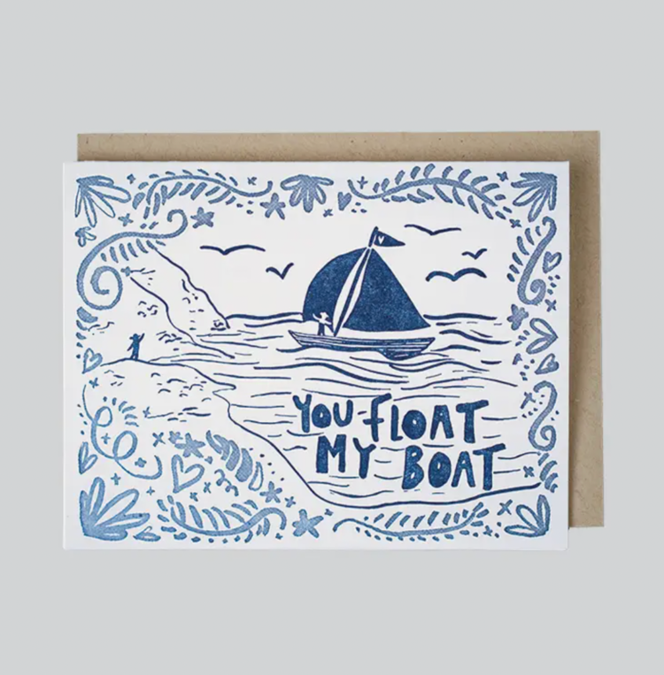 Folio Press & Paperie Float My Boat