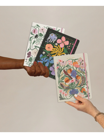 Seedlings Flora + Fauna Sewn Trio Notebook Set