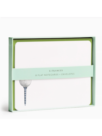E. Frances Paper Studio Golf Tee Flat Notes