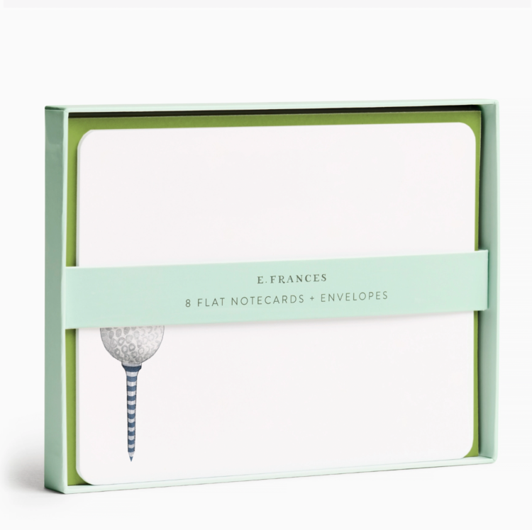 E. Frances Paper Studio Golf Tee Flat Notes