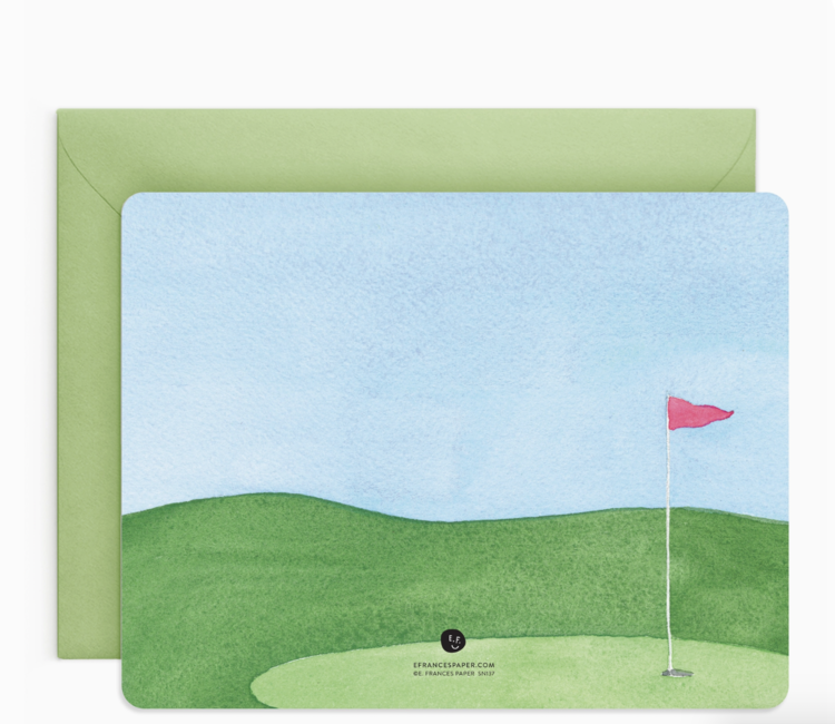 E. Frances Paper Studio Golf Tee Flat Notes