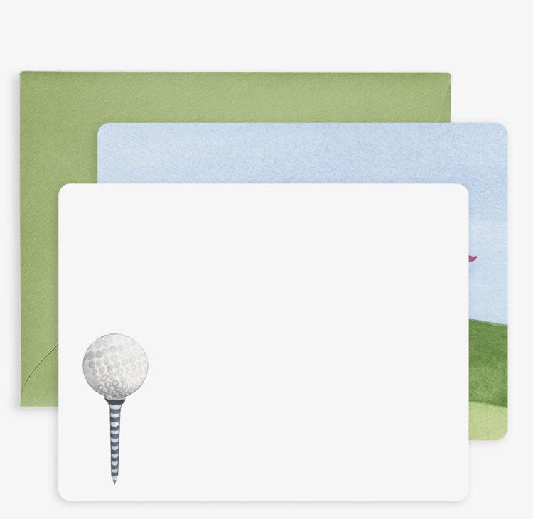 E. Frances Paper Studio Golf Tee Flat Notes