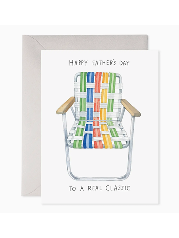 E. Frances Paper Studio Lawn Chair Dad