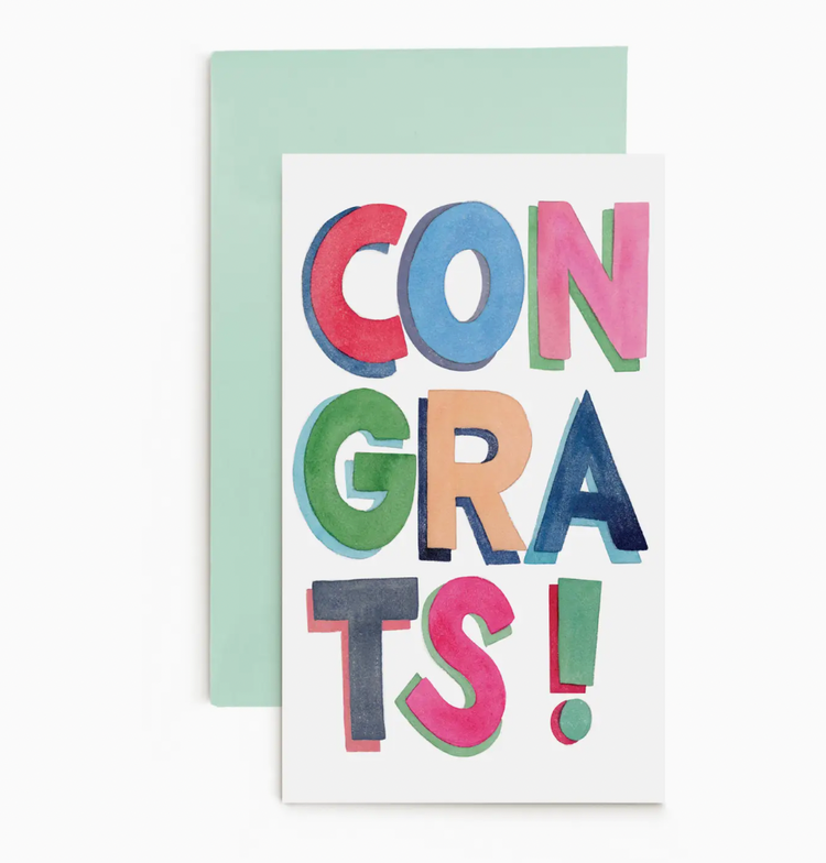 E. Frances Paper Studio Enclosure Card