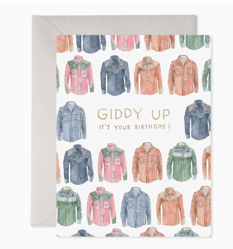 E. Frances Paper Studio Giddy Up Birthday