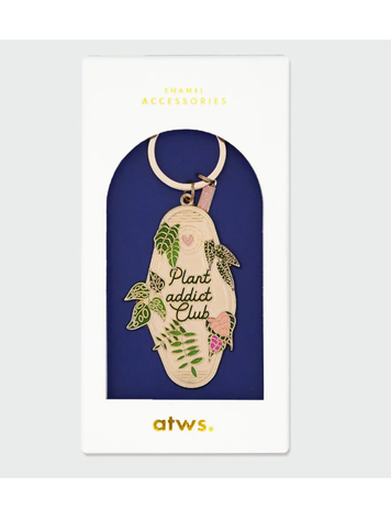 ALL THE WAYS TO SAY Plant Addict Club Keychain