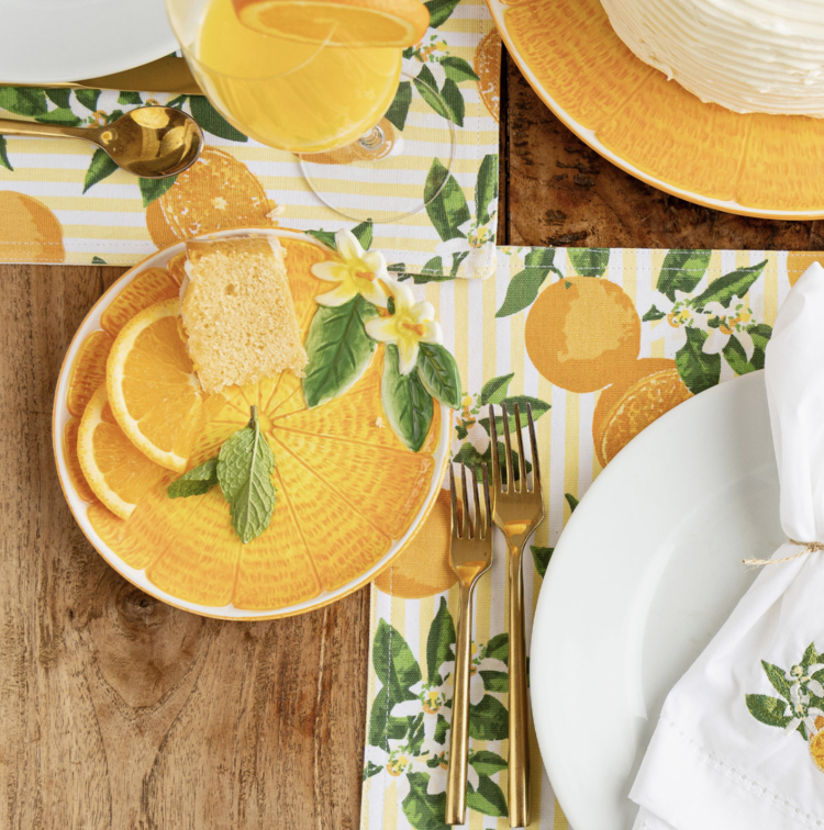 8 Oak Lane Orange Dish