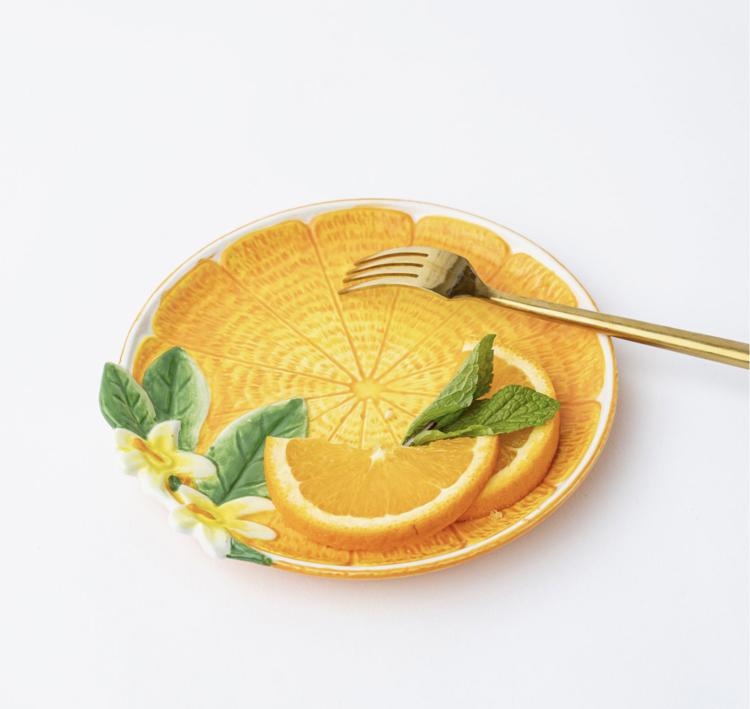 8 Oak Lane Orange Dish