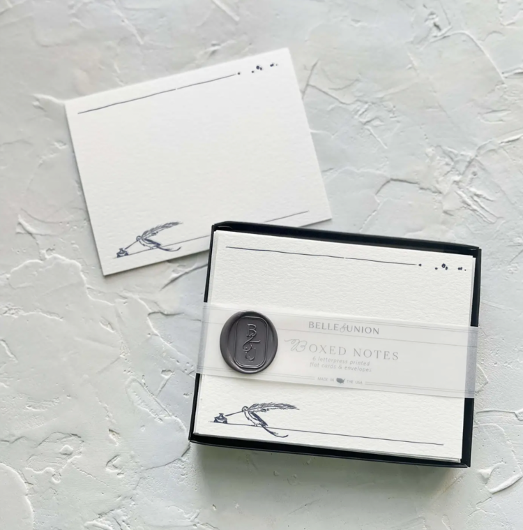 Belle & Union Inkwell & Pigeon Boxed Notes