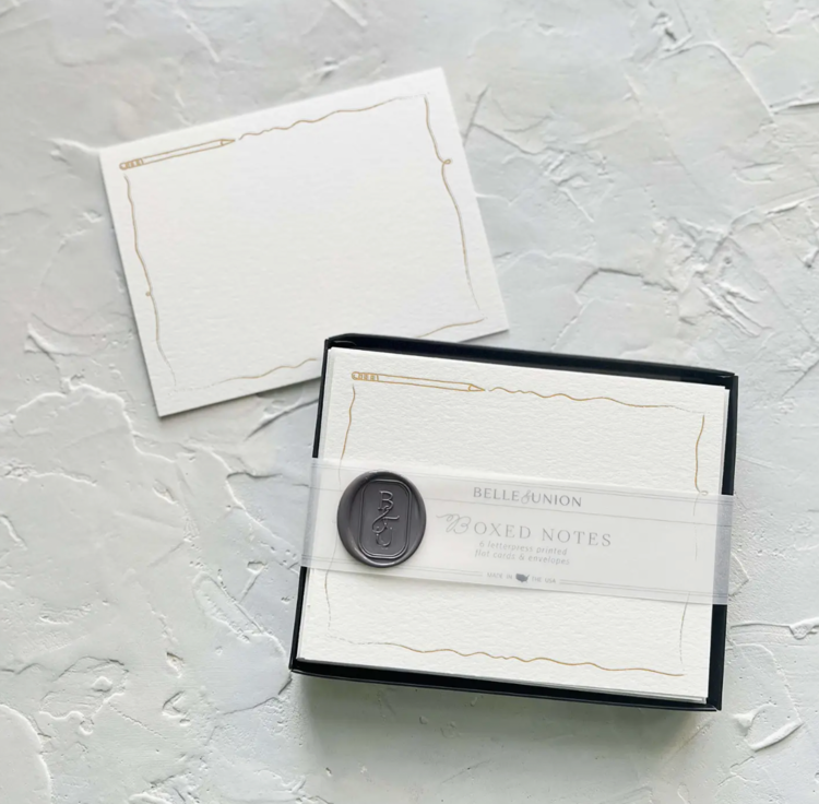 Belle & Union Pencil Boxed Notes