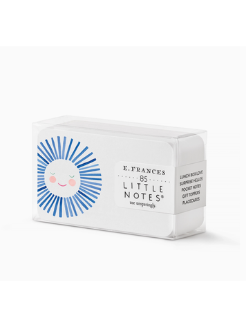 E. Frances Paper Studio blue sunshine little note