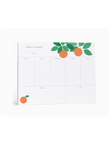 E. Frances Paper Studio Weekly Orange Grove Planner