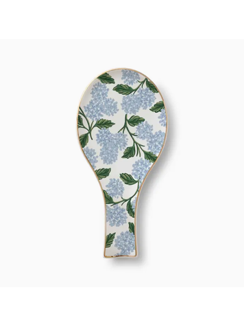 Rifle Paper Co. Hydrangea Porcelain Spoon Rest