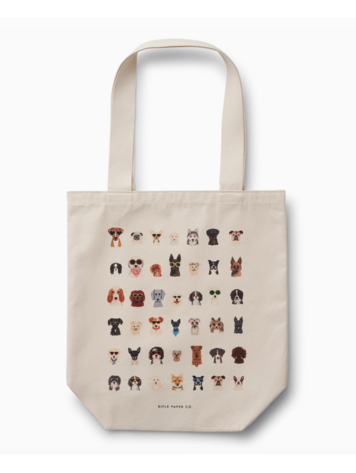 Rifle Paper Co. Dog Days Canvas Tote