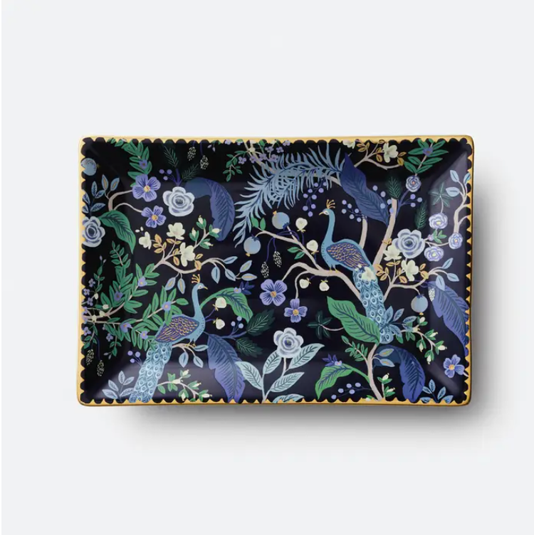 Rifle Paper Co. Peacock Catchall Tray
