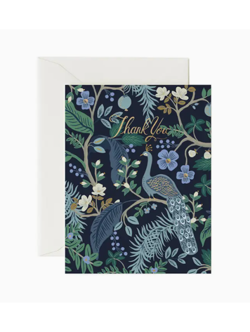 Rifle Paper Co. Peacock Thank You Box set
