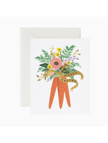 Rifle Paper Co. Carrot Bouquet Card