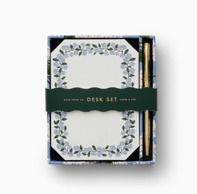 Rifle Paper Co. Hydrangea Note Writing Set