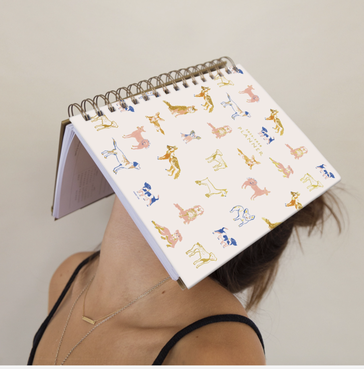 Seedlings 2025-2026 Dogs 17 Month Planner