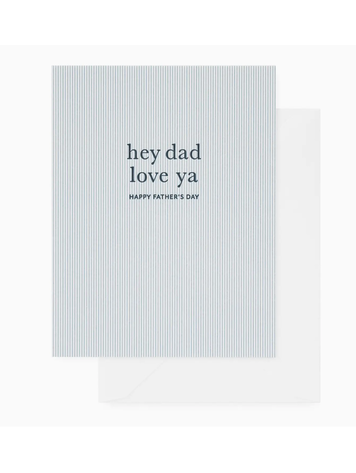 Sugar Paper Hey Dad Love Ya