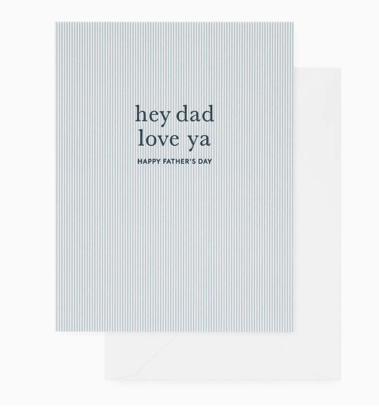 Sugar Paper Hey Dad Love Ya