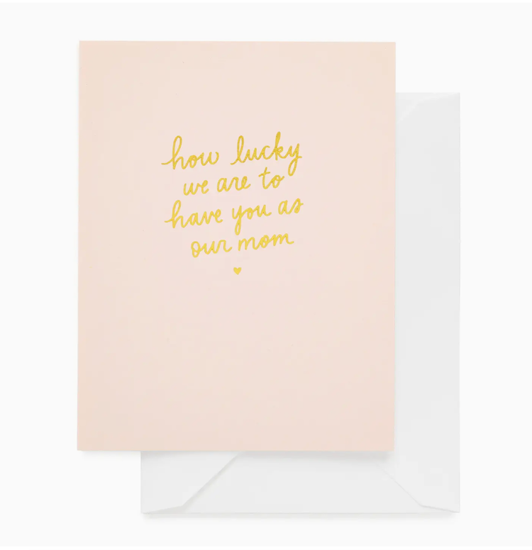 Sugar Paper How Lucky We Are