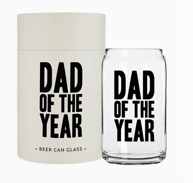 Santa Barbara Design Studio Beer Glass - Dad of the Year