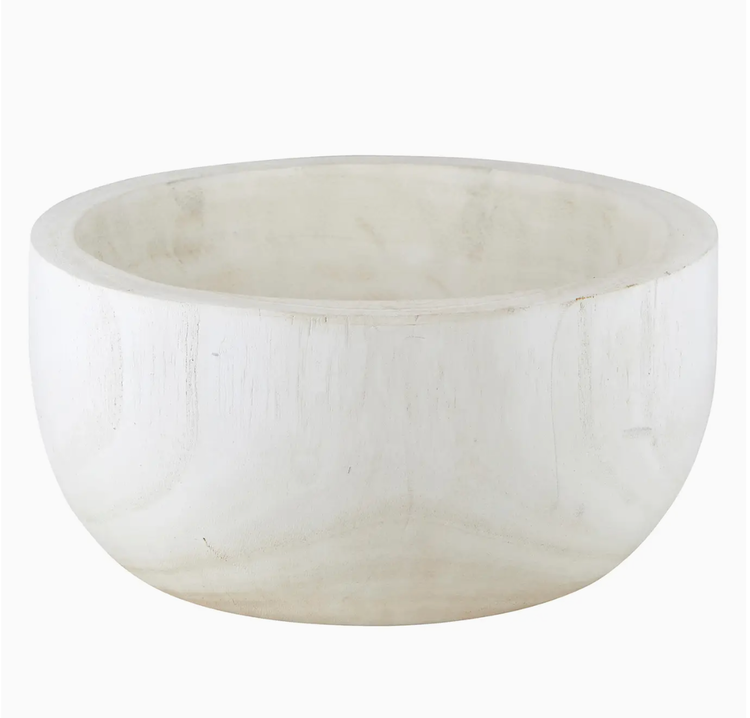 Santa Barbara Design Studio Paulownia Serving Bowl - White