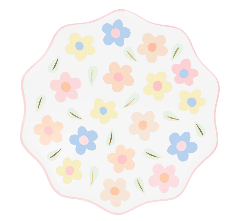 Meri Meri Happy Flowers Dinner Plates