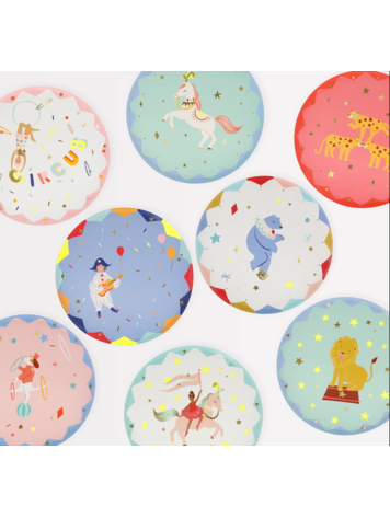 Meri Meri Circus Side Plates