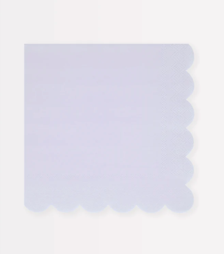 Meri Meri Periwinkle Large Napkins
